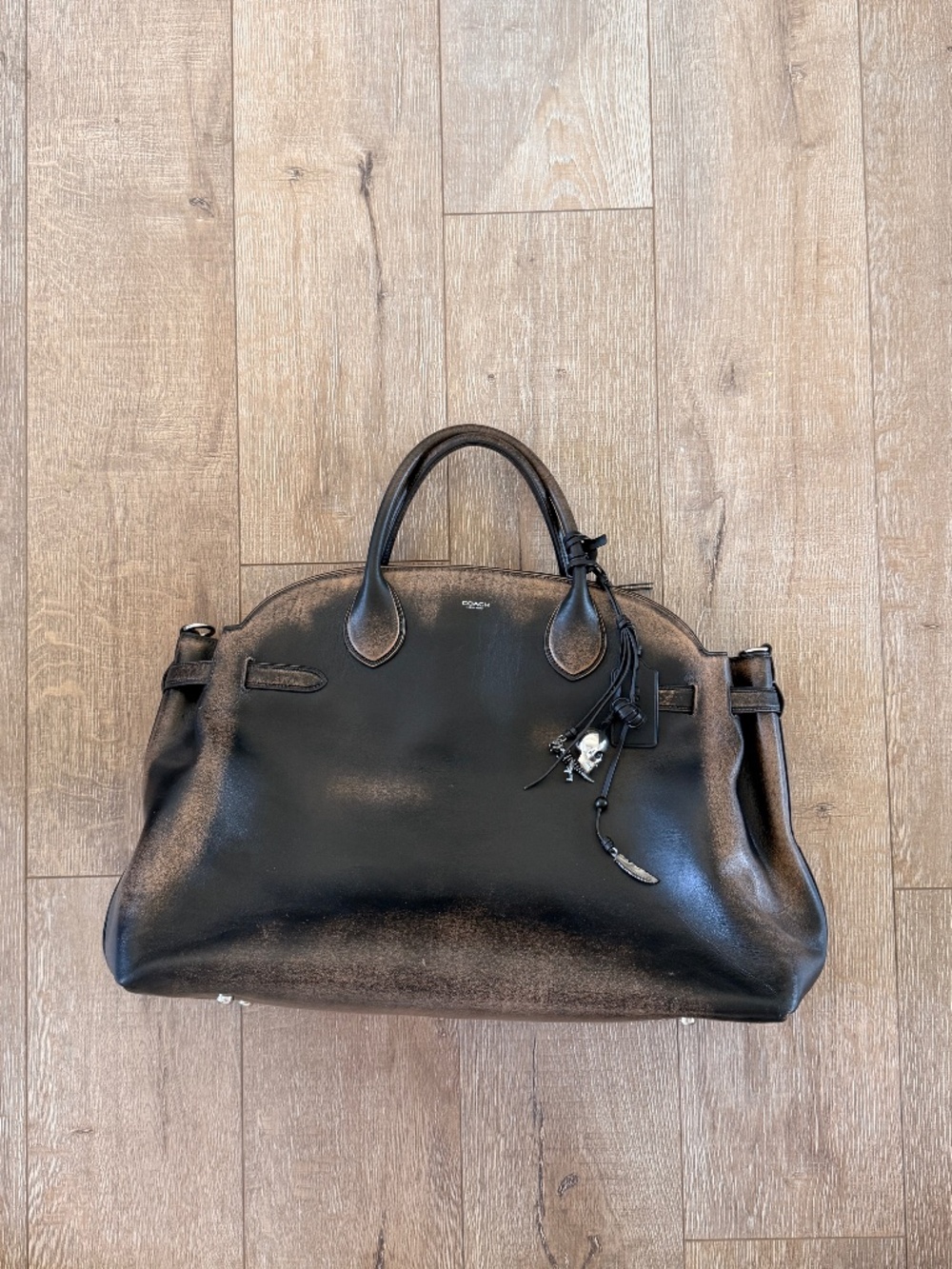 Men's Woman's Coach Empire Carryall 48 in Loved Leather Pre-Owned